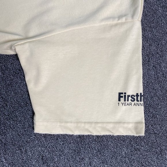 Gallery Cream Short Sleeve Splash Print Letter T-Shirt - Picture 8 of 13